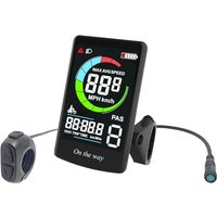 L71A C13 Color Screen Speedometer For Electric Bicycle For Bafang BF-UART Mid Motor UART Program For BBS0102B G340 G320