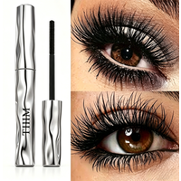 TIIIM Manga Tube Mascara: Lengthening & Curling, Waterproof & Smudge-proof, Clump-free, Long-lasting Hold
