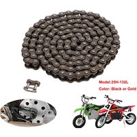 AliExpress NONE 25H 132-Link Drive Chain for 47cc 49cc Mini Moto Pocket Bike Quad Dirt ATV Razor MX500 MX650 SX50 XRF500