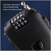 AliExpress NONE Motorcycle Helmet Lock Mini Cable Code Lock Portable Cycling Motorbike Helmet Password Lock for Travel Luggag 4 Digit Resettable