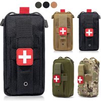 1PCS Tactical EMT First Aid Pouch Bag with Tourniquet Scissors Bandage for Emergency IFAK Trauma Combat