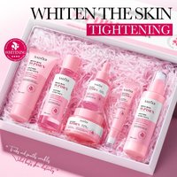 Salmon Pink Peptide Collagen Protein Skincare Set - Firming, Lifting Hydrating Face Kit for All Skin Types Skin care