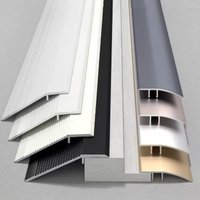 Aluminum Floor Transition Strip Slope for Doorways Wheelchair Access Flooring Trim Reducer Threshold Ramp Tile Laminate