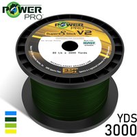 3000YDS POWER PRO SSV2 Braided Fishing Line 8 Strands Multifilament USA Carp Fishing Multifunction PE Fishing Line for Pesca