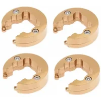 For AT4 AT6 JT4 NT4 NT6 Climbing Car Brass Wheel Edge Counterweight 97400974 crossrc 1/10 Rock Crawler