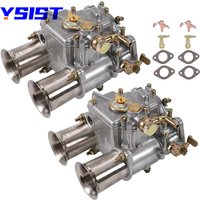 2PCS Carburetor 2 Barrel 19600.060 for Weber 45 DCOE 45mm Side Draft Twin Choke Carb for Datsun 240 260 280Z 510