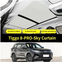 Sunroof Sunshade for Chery Tiggo 8 PRO Electrostatic Adsorption Roof Heat Insulation UV Protection Shield Car Accessories