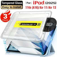 For Ipad 11th A16 Gen Tempered Glass Screen Protector For iPad Air 11 M3/Air 13 M3 2025 9H HD Easy to Install Anti-Scratch Films