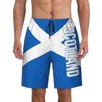 AliExpress Sugiuchi Men's Scotland Flag Beach Pants Board Shorts Surfing Boys Soccer Cycling Swimwear Running Polyester