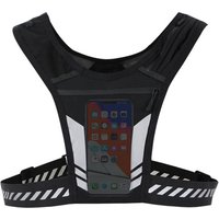 AliExpress VKTECH Running Phone Holder Vest Lightweight Cycling Vest Unisex Breathable Mesh Running Chest Pouch Adjustable Buckle for Summer