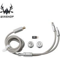 WINSHOP Split Dual 8K Gaming Cable AM Edition Esports Level Low Latency Type-C Universal Computer Gaming Accessories