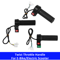 For E-Bike Electric Scooter Twist Throttle Handle High Medium Low 3 Speed Forward Reverse Cruise Replacement Parts Accessories
