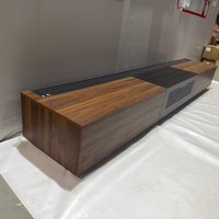 Motorized Laser TV Cabinet with ALR Floor-Rising Screen for Ultra - Short Throw Projector(130-inch Laser Cabinet)