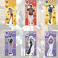 Anime Bungo Stray Dogs Acrylic keychain accessaries Cartoon Bag Pendant cute bag charm Keyring Friends Fans Gifts