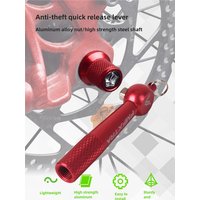 AliExpress NONE New Bicycle Skewer Lever Quick Release Bike QR Wheel Locking Security Anti Theft Skewers For MTB Mountain Road Cycling Hub Parts