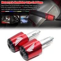 For HONDA ADV150 ADV350 PCX150 PCX125 CR250R TRANSALP 600 650 700 Forza 125 250 300 350 Motorcycle Hand Grips Handle Bar End Cap