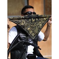 AliExpress NONE 55*55CM Paisley Hip-hop Square Bandana Outdoor Cycling Multi-functional Sports Headband Unisex Skull Cashew Printed Handkerchief