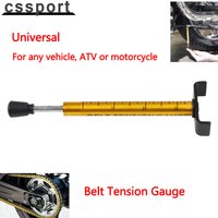 Universal 10 Lb Belt Tension In Gauge Metal Motorcycle Belt Tension Tool For Accurate Motorcycle Setting Belt Tension Gauge
