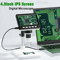 Inskam Digital Microscope Portable Electronic Microscope for Android/IOS with 2MP Camera Resolution up to 1200x Magnification