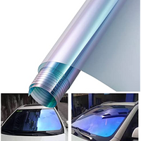 Dark Blue Chameleon Windshield Colored Window Glass Sunshade Film Windshield Sunshade Colored Film