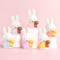 New Genuine Miffy Aroma Series Reeds Diffuser Cute Bunny Doll Home Decor Figure For Bedroom & Tabletop Toy Gifts