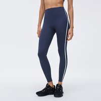 Women's Striped Yoga Pants, Naked Feeling Skin-Friendly Quick-Dry Sports Pants, High Waist Hip Lifting Yoga Pants