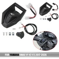 FOR YAMAHA X-MAX 300 XMAX300 XMAX250 125 2017-26 Motorcycle GPS Phone Navigation Bracket Wireless USB Charging Port Holder Mount