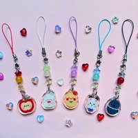 Handmade Love and Deep Space Keychain, Conveying Love, Girls' Favorite Mini Pendant