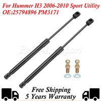 1Pc/2Pcs Front Hood Lift Supports Shock Struts for Hummer H3 2006-2010 Sport Utility 25794896 PM3171