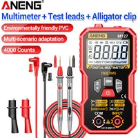 M127 Digital Multimeter PT1005B Test Leads Probe AC/DC Voltage Resistance tester 1000V 10A Universal Needle Tip Diagnosis Tools