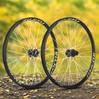 High-quality White spokes RUJIXU Mountain bikes Wheel set 24/26/27.5/29 Inch Aluminium Alloy Rim BMX Disc Brake Bicycle wheels