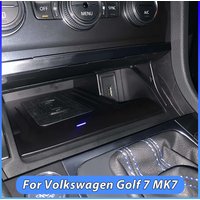 15w Wireless Charging For Volkswagen Golf 7 MK7 2013-2019 Phone Charger Pad Mobile Holder Fast Charge Car Interior accessories