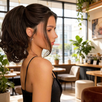 2026 NEW Synthetic Curly Wavy Ponytail Hairpiece 15 Inch Claw Clip In Long Ponytail Extension Stylish Hair Decor for Women Girls