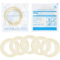 10/5pcs Dental Rubber Sterile Mouth Opener Oral Cheek Expander Rubber Dam Retractor O Type Dentistry Consumables Tooth Whitening