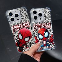 Spiderman Cute Marvel Case For Samsung Galaxy A17 A27 A37 A57 A07 A56 A26 A36 A06 A16 A55 A35 A25 A15 A05 A54 A52 A34 Soft Cover