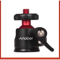 Andoer Mini Tripod Ball Head 360 Degree Swivel for DSLR Camera