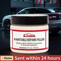 60ml Leather Filler Repair Compound Leather Restoration Cream Car Leather Conditioner Cleaner Car Repair Scratches Cracks