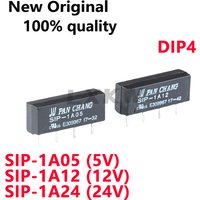 5/PCS New Original SIP-1A05 5V SIP-1A12 12V SIP-1A24 24V 4-pin micro reed switch relay In Stock