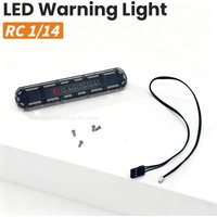 1/14 RC LED Warnleuchten für Fahrerkabinendach DIY Upgrade-Zubehör für Tamiya RC Truck Traktor Scania Technik-Spielzeugautos Modellteile