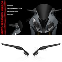 Für BMW S1000RR S1000 RR s1000rr 2009-2018 Motorrad Spiegel Modifizierte Wind Flügel Einstellbare Dreh Rückspiegel