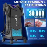 EMS Body Sculpting Machine Fat Reduction Burn Fat and Build Muscle MYOSLIM RF Technology 6500W Power 15T 200HZ