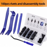 Auto Fastener Clip Assortment Car Body Push Retainer Pin Rivet Bumper Door Trim Panel Fastener Kit Automotive Clips Set