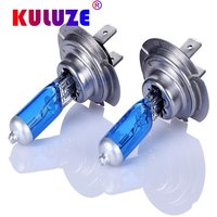 2pcs H7 55W Super Bright White Fog Lights 12V Halogen Bulb High Power 100W Car Headlights Lamp Car Light Source Parking