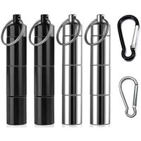 aluminum sealing mini Stash Jar Smell Proof Herb Stash Container cigar storage Herb Box Accessories For Keep It Fresh pill case
