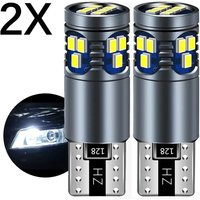 2X T10 LED Canbus No Error W5W LED Bulb Auto Lamp 2016 18SMD Car Interior Light W5YW 194 168 501 LED Car Lights 6000K White 12V