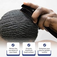 New MAN Hair Brush Boar Bristle For Men's Beard Shaving Comb Face Massage Facial Hair Cleaning Brush Wave Comb Drop Shipping