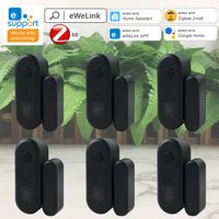 eWeLink Door Sensor Zigbee 3.0 Window Open Closed Detector Home Burglar Work With eWelink Zigbee Gateway App Alexa Yandex Alice