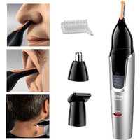 3in1 rechargeable nose trimmer beard trimer for men micro shaver eyebrow nose hair trimmer for nose and ear cleaner grooming set