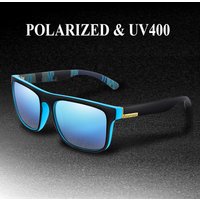 Retro Style Square Frame Polarized Cycling Sunglasses Men Night Vision Car Driving Sunglass Dirt Bike Motorcycle Glasses UV400