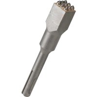 Carbide Tipped 9Teeth SDS PlUS Shank Micro Chisel Bush Hammer Drill Bits Percussion Alloy Chisel Bit for Wall Concrete Stone
